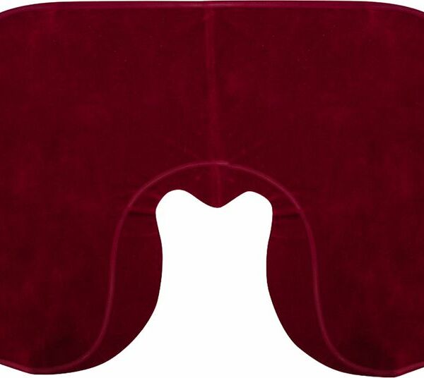 Подушка надувная дорожная 42х27см в ассортименте 1шт, 90г