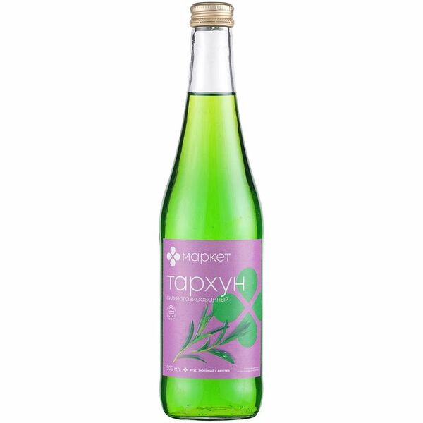 Напиток Тархун безалкогольный газированный Маркет Перекрёсток, 500мл