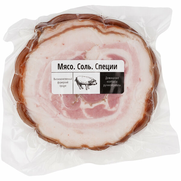 Панчета МЯСО.СОЛЬ.СПЕЦИИ к/в вес до 400г