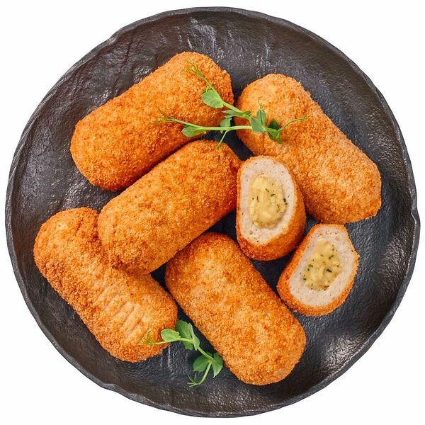 Зразы куриные Перекрёсток фаршированные сыром жареные вес