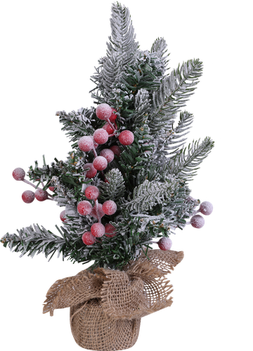 

Ель искусственная Homeclub 30 см в мешковине 1 шт. дизайн в ассортименте