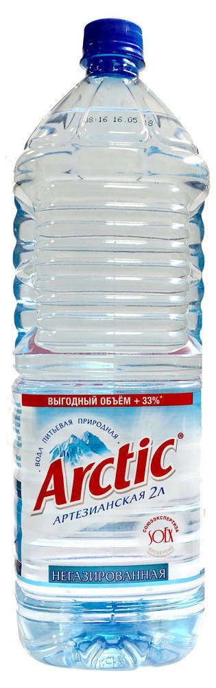 

Вода питьевая негазированная Arctic Артезианская 2л