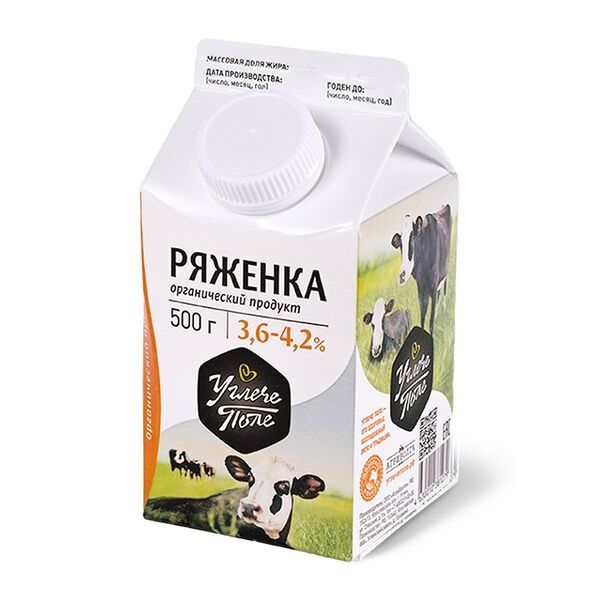 Ряженка Углече Поле 3,6- 4,2% Россия