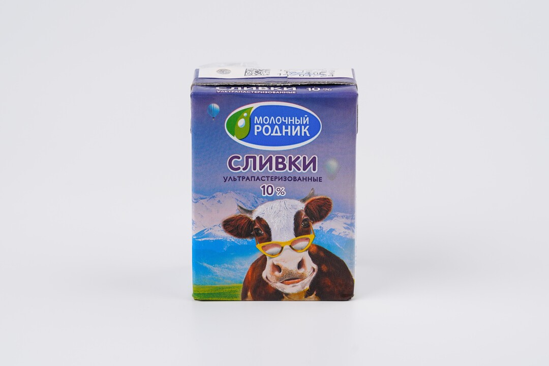 

Сливки ультрапастеризованные Молочный родник 10%, 200 г