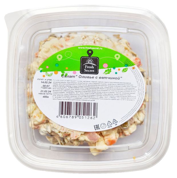 

Салат Fresh Secret Столичный 400 г