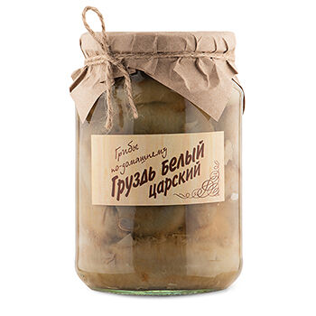 Грибы по-домашнему Груздь белый Царский