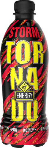 

Напиток энергетический TORNADO Шторм сильногазированный, 0.473л
