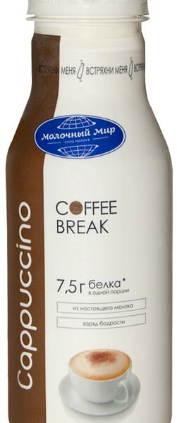 Напиток молочный Молочный Мир Coffee Break Капучино с наполнителем 1.3% 280мл