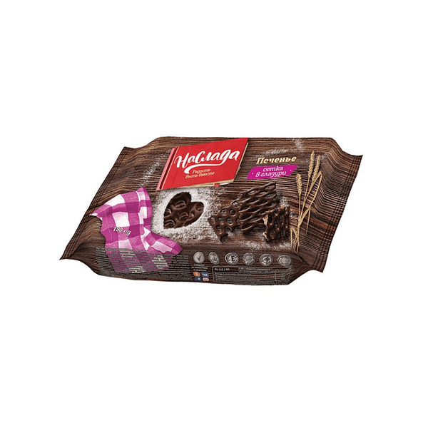 Печенье Наслада Сетка в глазури