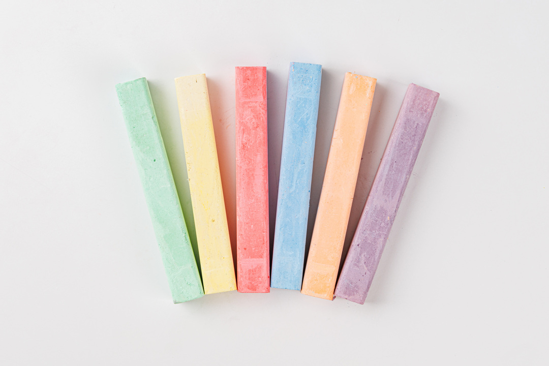 

Набор цветных мелков ВкусВилл, 6 шт