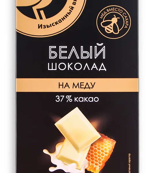 Шоколад АШАН Золотая птица белый на меду