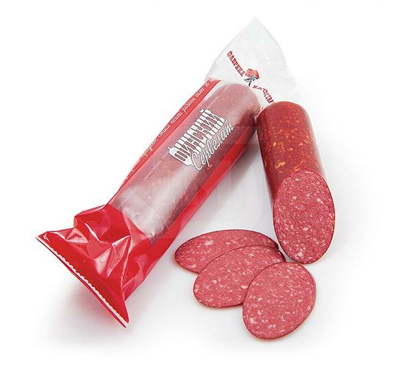 Колбаса Фабрика Качества Сервелат Финский 