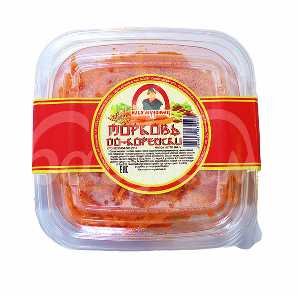 Морковь по-Корейски Илья Муромец 200гр