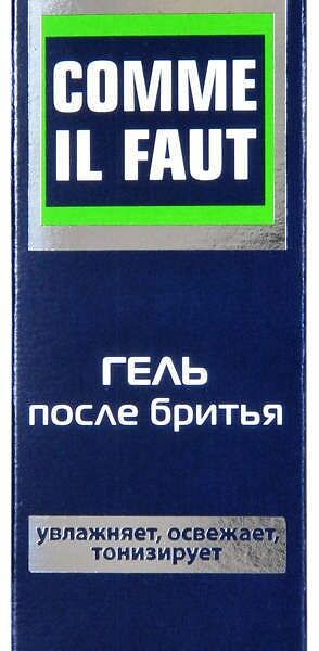 Гель после бритья с ромашкой и зверобоем ТМ Comme il Faut (Комильфо) 40 г
