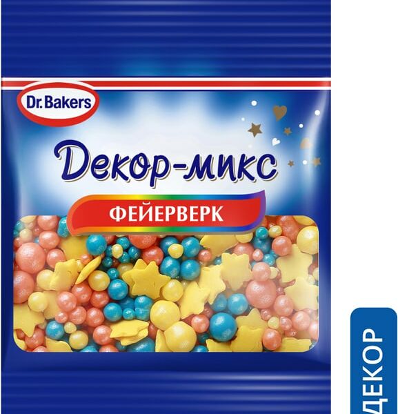 Декор-микс Dr.Bakers Фейерверк 10г