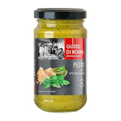 Соус Gusto Di Roma Песто оригинальный 170 г