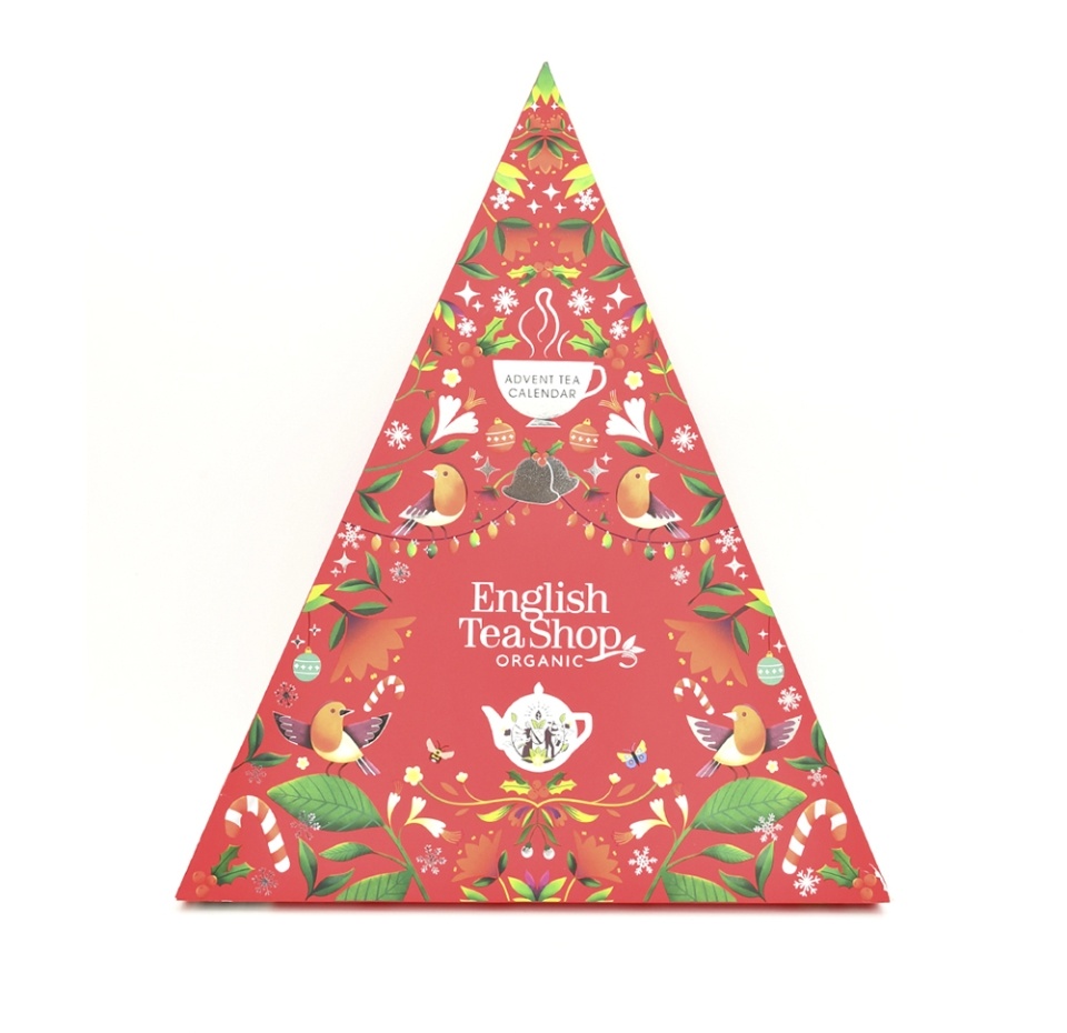 

Подарочный набор English Tea Shop Advent Calendar Triangular Red, Шри-Ланка 50 г