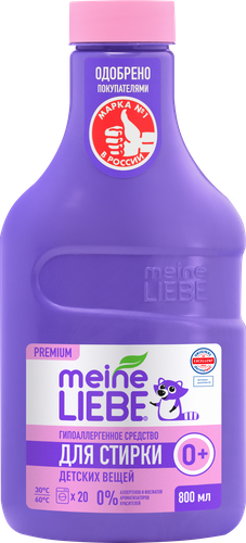 

Гель для стирки детский Meine Liebe 800 мл