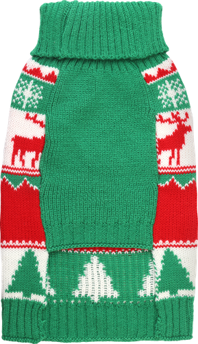 

Свитер для питомцев Misterious Pet Clothes с новогодним орнаментом, размер S