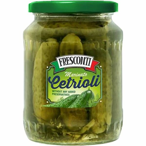 Огурцы Fresconti маринованные целые 680 г