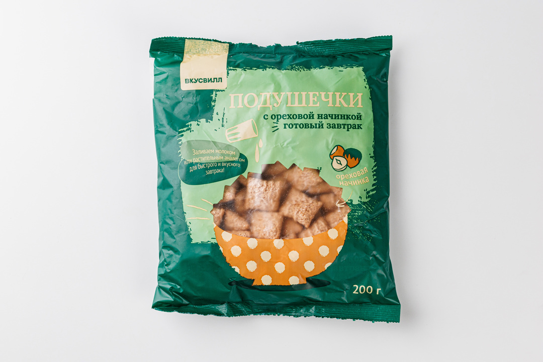 

Подушечки с ореховой начинкой