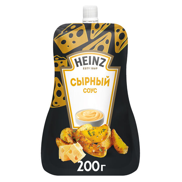 Соус Heinz Сырный дой-пак, 200г