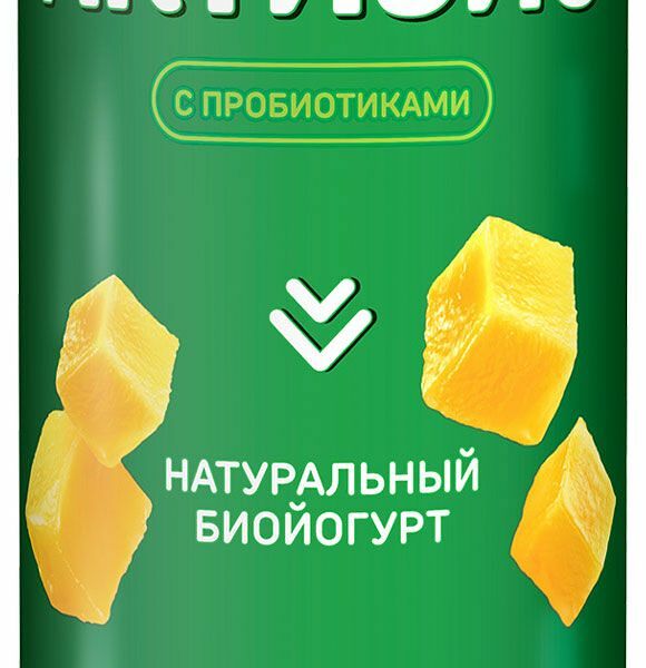 Биойогурт Актибио с манго натуральный 1.5% БЗМЖ, 260 г