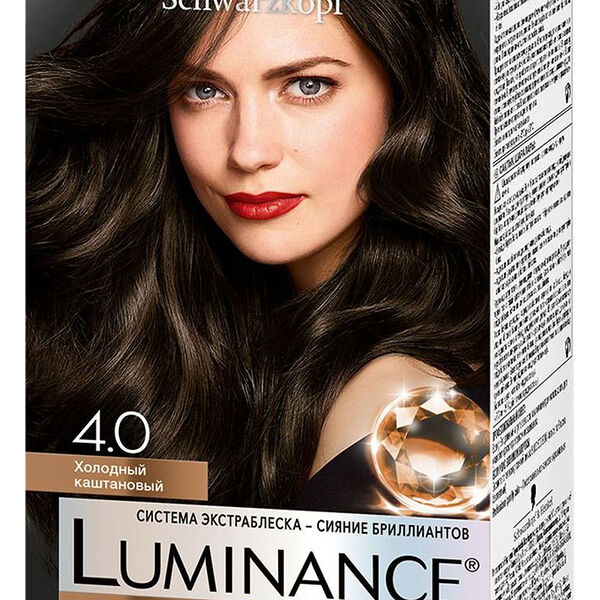 Краска для волос Luminance 4,0 Холодный каштановый