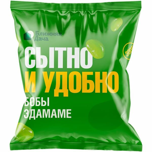 Бобы Эдамаме Ближняя Дача соевые зеленые 300г