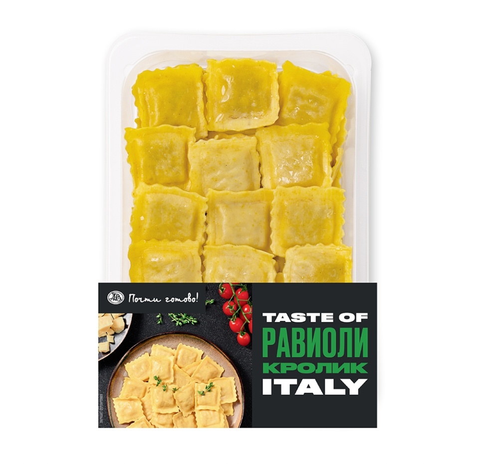 

Равиоли с мясом кролика Taste of, «Почти готово» 250 г