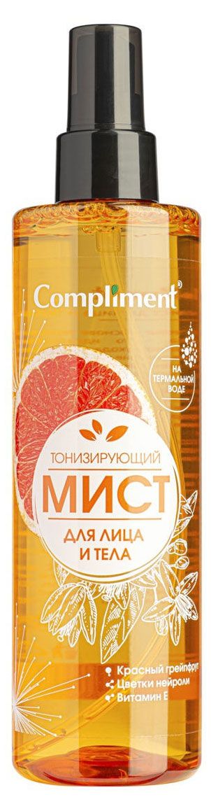 

Мист для лица и тела Compliment Тонизирующий 250 мл