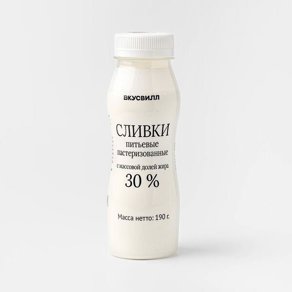 Сливки 30%, 190 г