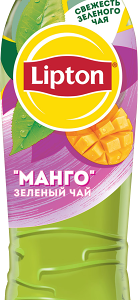 Напиток безалкогольный LIPTON Зеленый чай со вкусом манго негаз. 1,5 л ПЭТ
