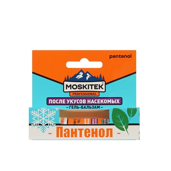 Гель-бальзам после укусов насекомых Moskitek Professional с пантенолом 10 мл