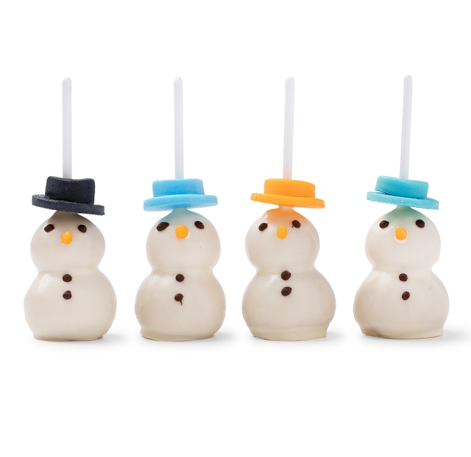 

Пирожное кейк-попс Азбука вкуса Снеговик дизайн 50 г 1 шт. в ассортименте