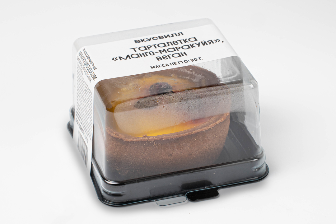 

Тарталетка Манго-маракуйя веган 90 г