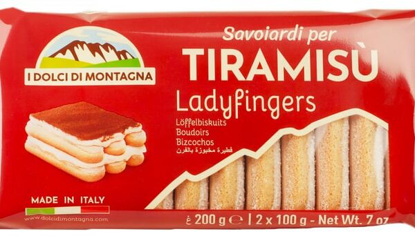 Печенье I Dolci di Montagna сахарное Савоярди для тирамису 200г