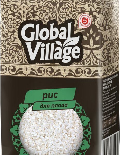 Рис Global Village Для плова, 800г