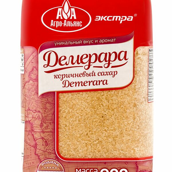 Сахар Агро-Альянс коричневый 