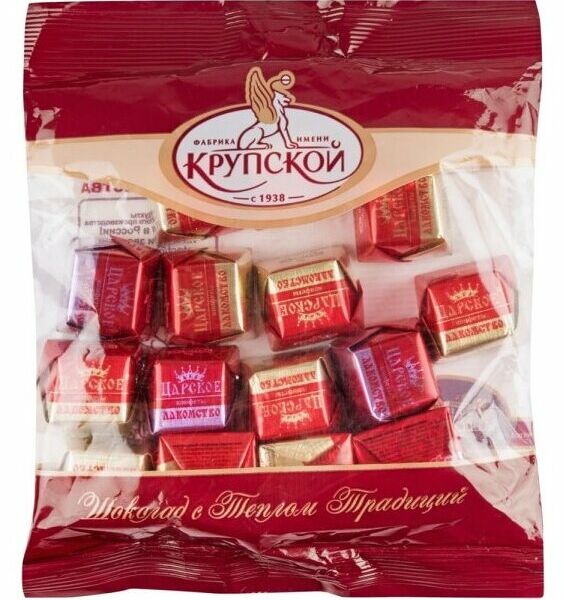 Конфеты Царское лакомство Фабрика имени Крупской, 220г