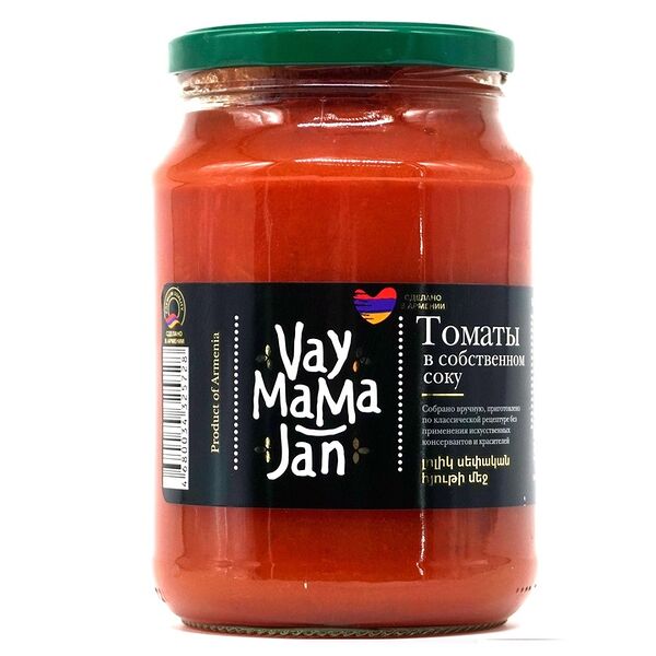 Томаты Vay Mama jan в собственном соку 720 г