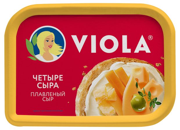 

Сыр плавленый Viola Четыре сыра 50% 200 г