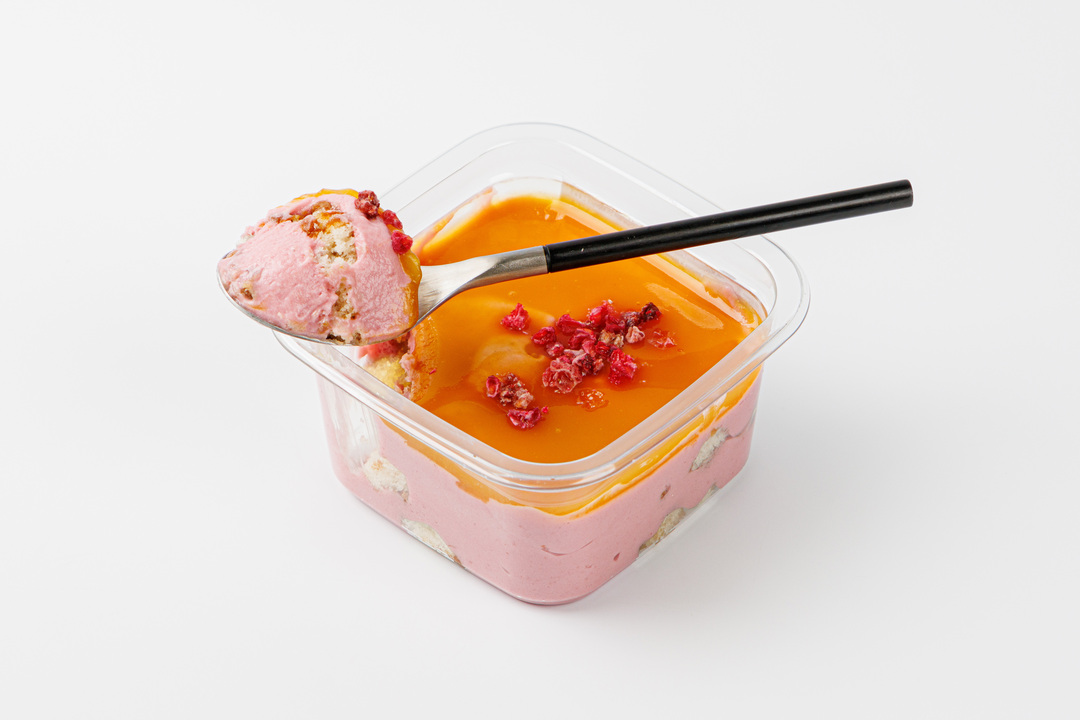 

Десерт ВкусВилл Манго-малина 110 г