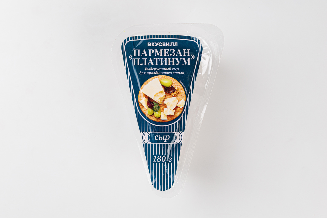 

Сыр ВкусВилл Пармезан Платинум 180 г