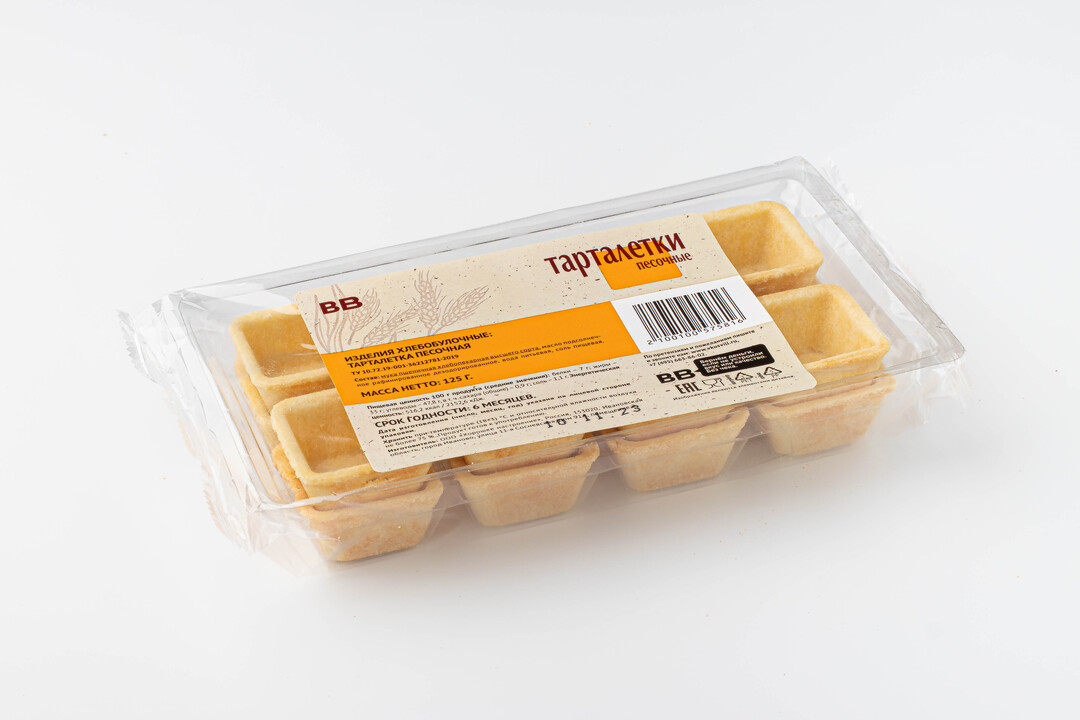 

Тарталетки песочные ВкусВилл
