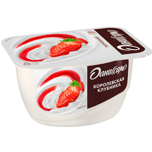 Продукт творожный Даниссимо королевская клубника 5,6% 130 г