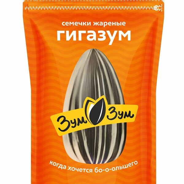 Семечки Зум зум гигазум подсолнечника жареные 170г