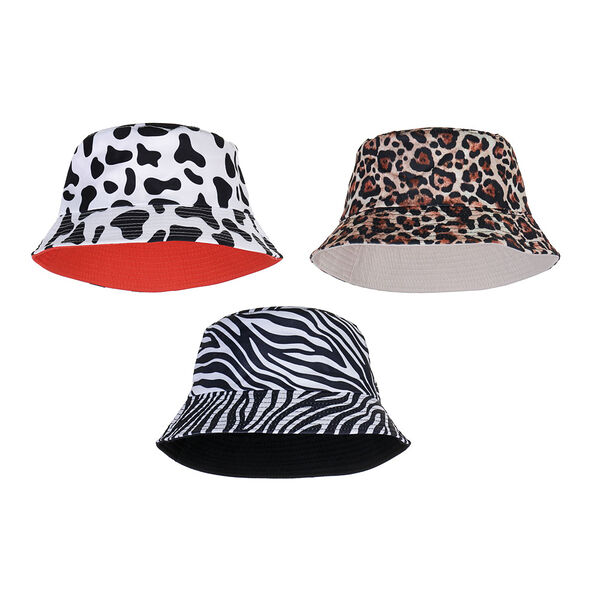 Galante панама взрослая двухсторонняя, р.58, 100% хлопок, 3 дизайна, вл24-01