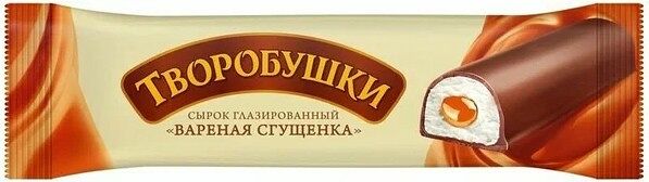 Сырок глазированный Творобушки Вареная сгущенка 20% 40г