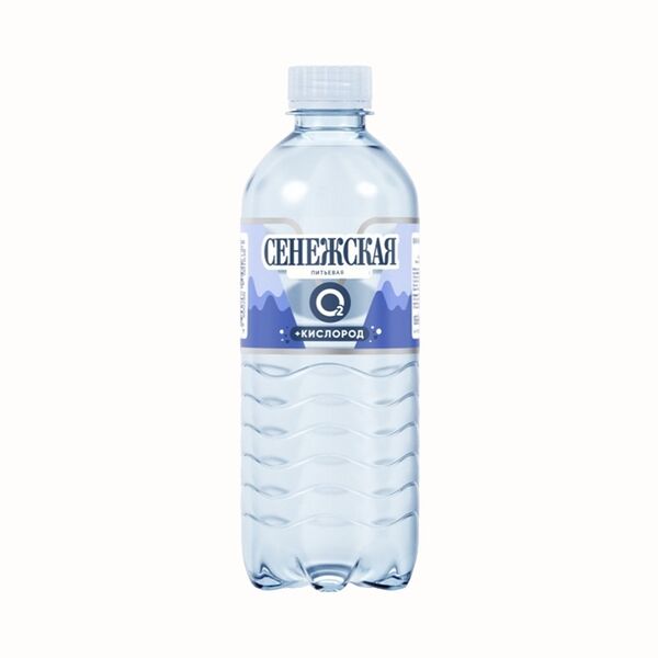 Вода Сенежская питьевая газированная + кислород